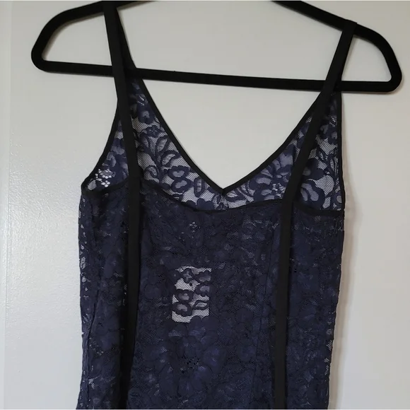 NWT Blue Babaton Halsmann Tank Sz S - Picture 10 of 16